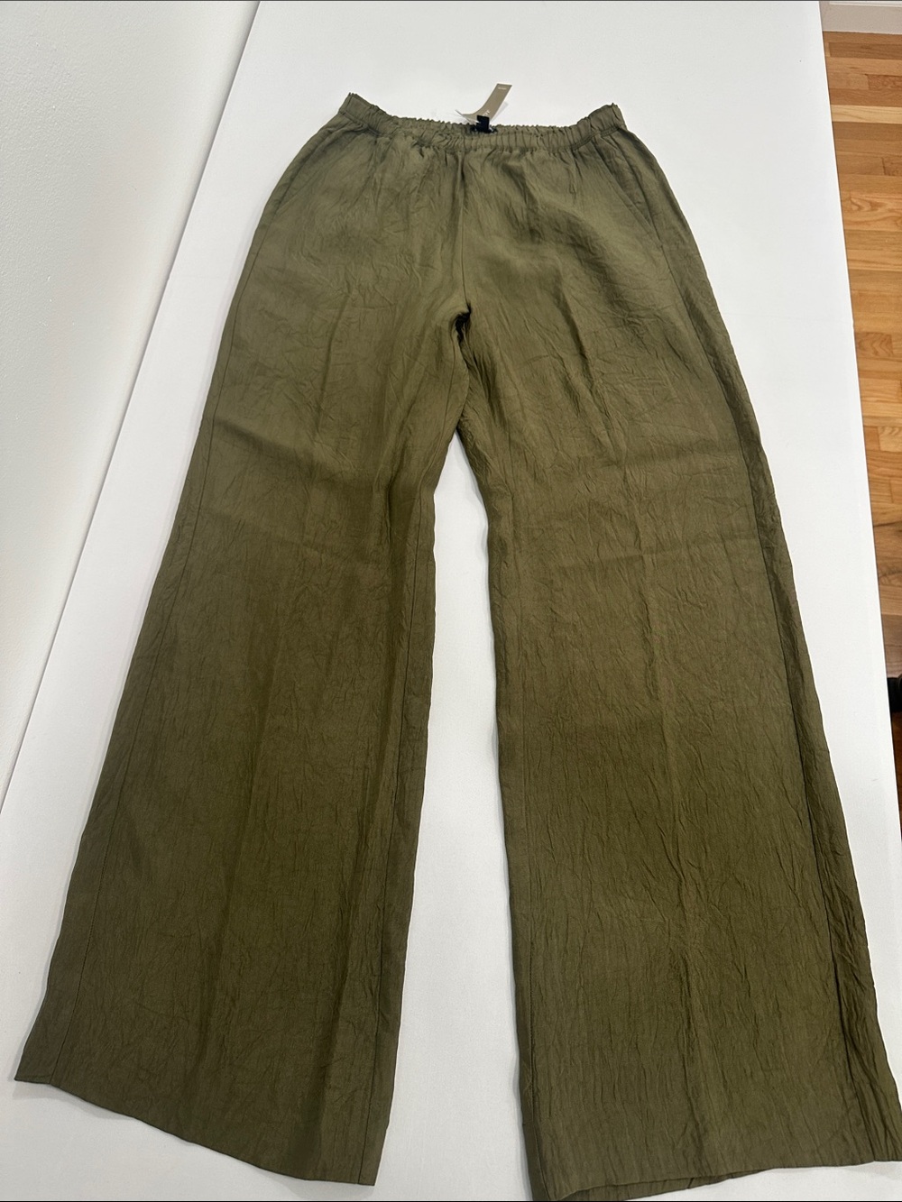 NWT J.Crew Stratus Pant in Textured Satin